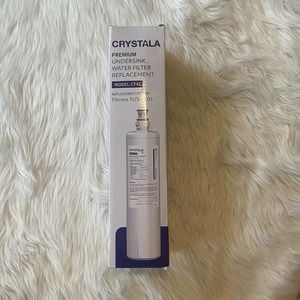 Crystala Premium Undersink Water Filter Model CF41 Filtrete 3US PF01